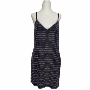 NWT- Karina Grimaldi- Colorful Beaded Mini Slip Dress